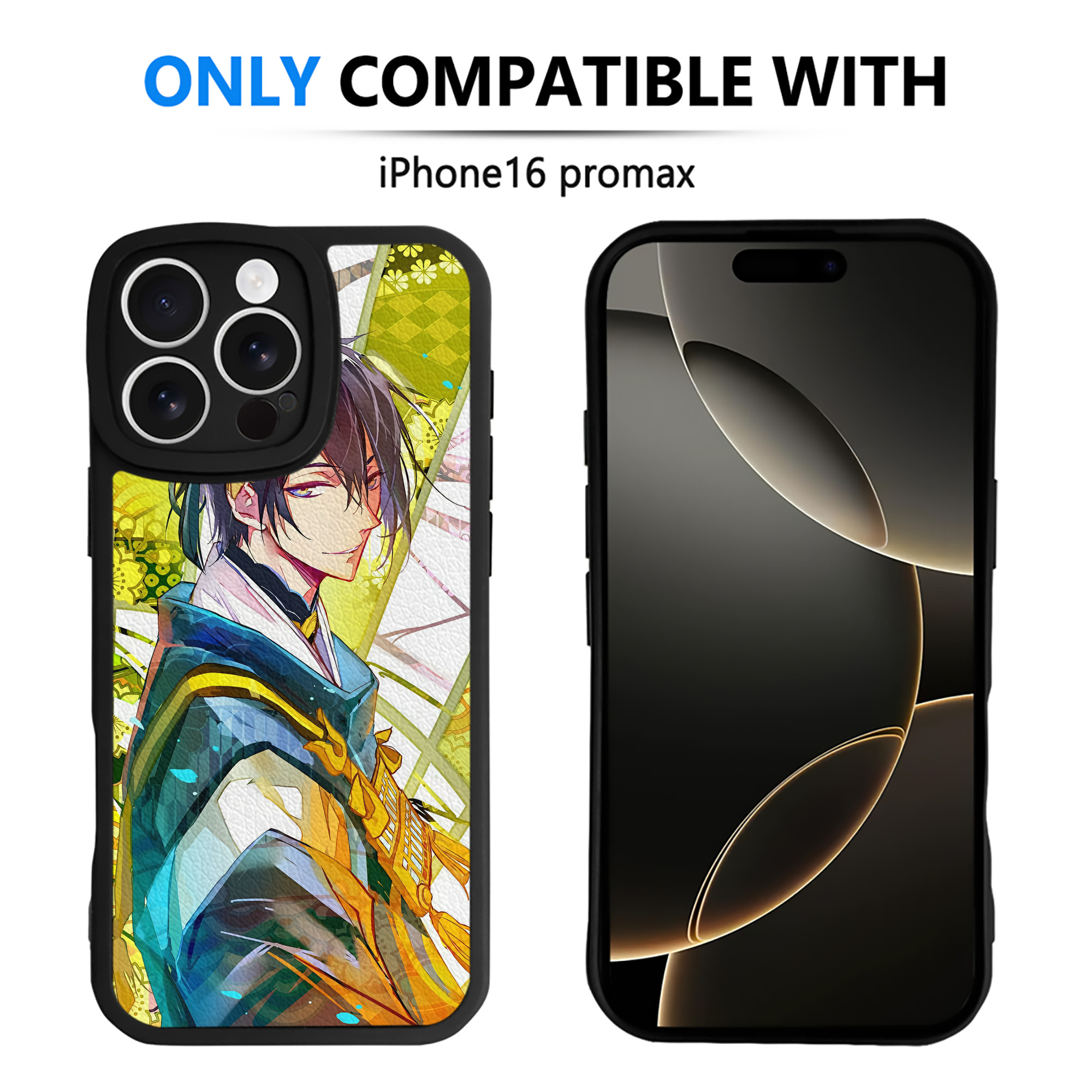 （画像用） 刀剣乱舞 Touken Ranbu 【iPhone 16シリーズ対応】シリコンスマホケース（レザー調） 材質：シリコン